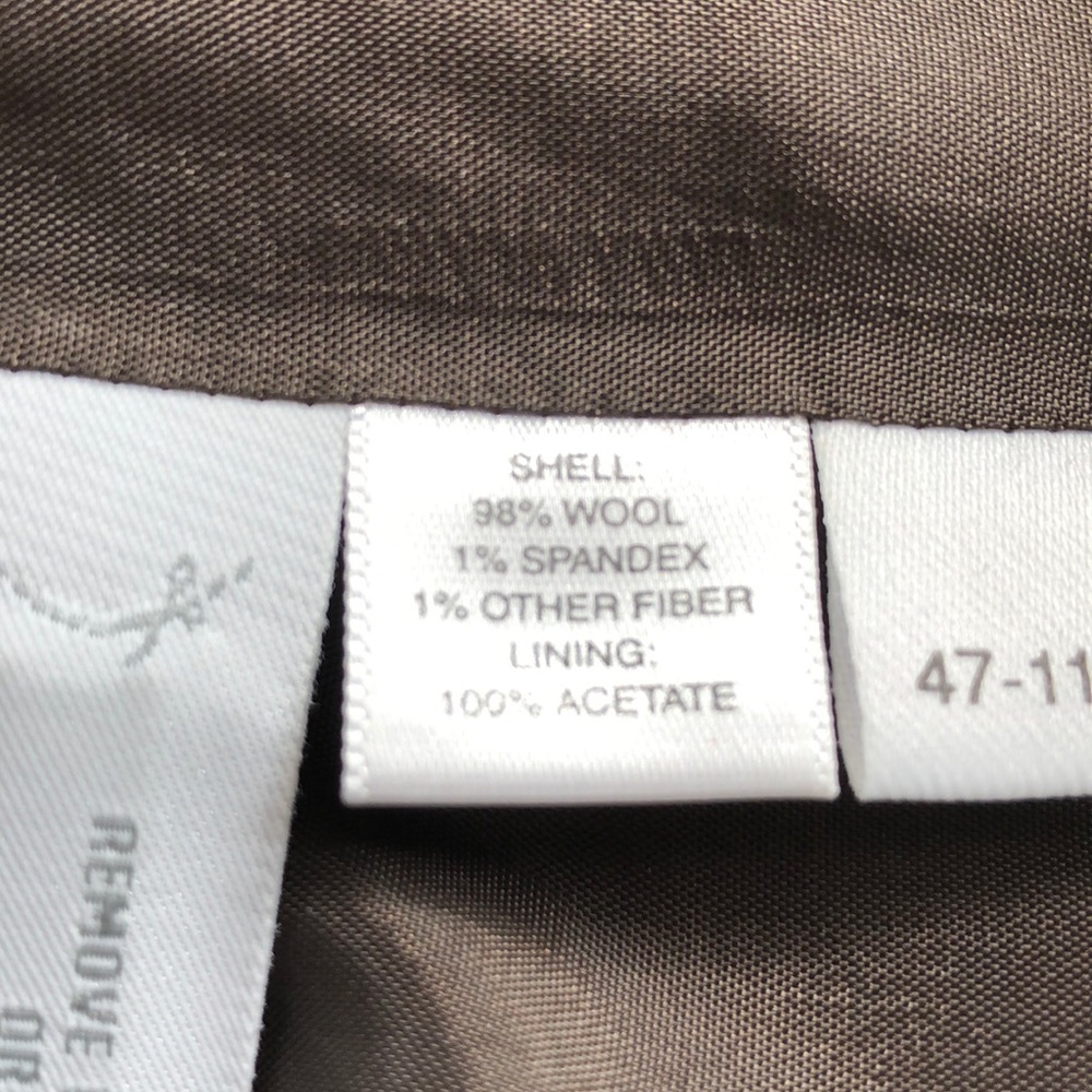 Vintage Ann Taylor Petite Tweed Trousers 4P - Picture 8 of 9